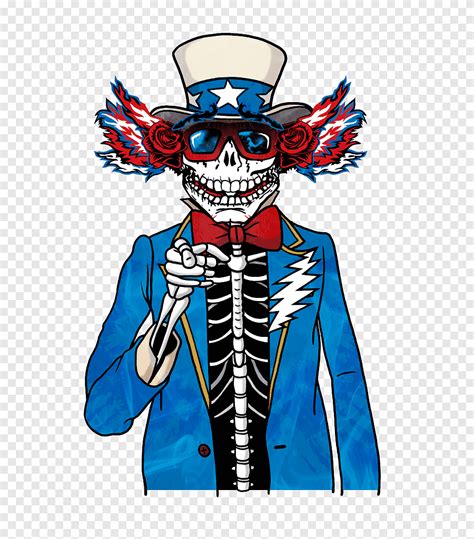 Free Download Uncle Sam Skeleton Grateful Dead Costume Uncle Sam Hat