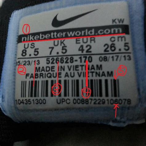 Most of nike's shoe factories are located in asia, including indonesia, china, taiwan, india, thailand, vietnam, pakistan, the philippines, and malaysia. Proof of Authenticity-Nike Shoe Tag, Sports on Carousell