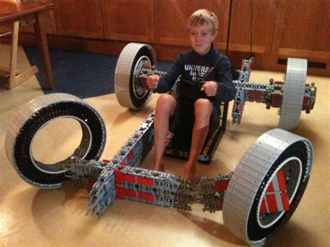 Fully Functional Go Kart Built Entirely From Lego Bricks Inhabitat