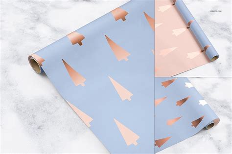 Download Gift Wrapping Paper Mockup Set (With images) | Gift ...