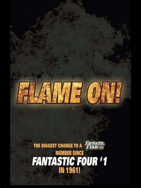 The Human Torch Flame On Forever In Fantastic Four 36 Spoilers