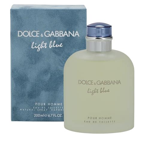 Buy Dolce And Gabbana Light Blue For Men Eau De Toilette 200ml Online At