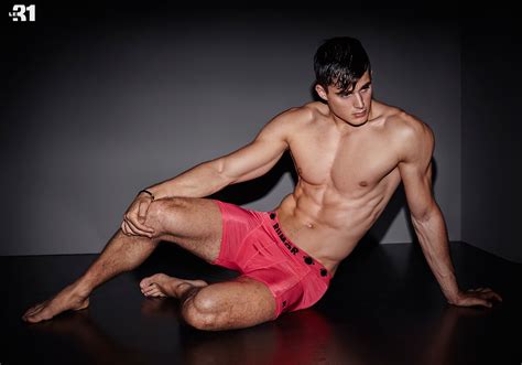 Pietro Boselli Models Fall 2015 Underwear Styles For Simons Shoot