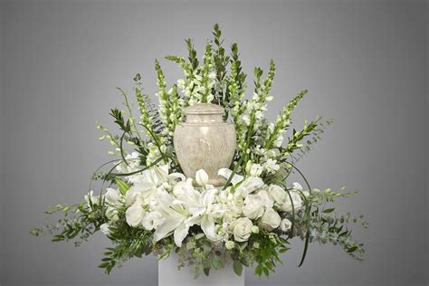 Exquisite Luxury White Cremation Floral In Hampton Falls Nh Flowers