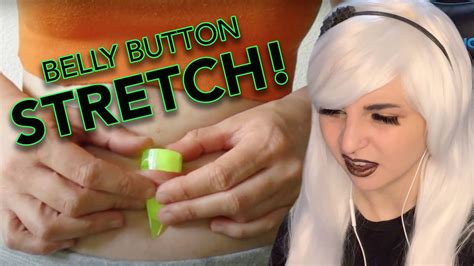 She Stretched Her Belly Button 30mm Youtube
