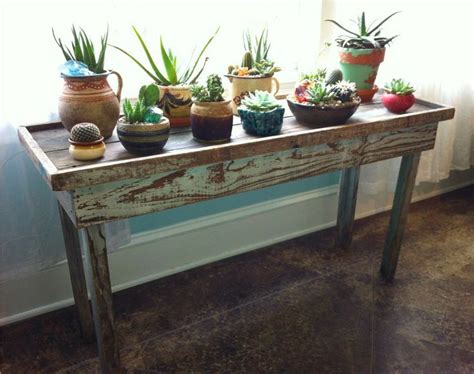 Rustic Plant Stand Plant Table Indoor Plants