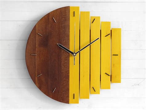 Mixor Component Wall Clock Clock Wall Decor Wood Clock Design