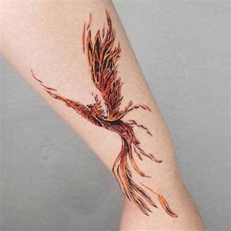 60 Phoenix Tattoos Rise Of A Mythological Bird Art And Design