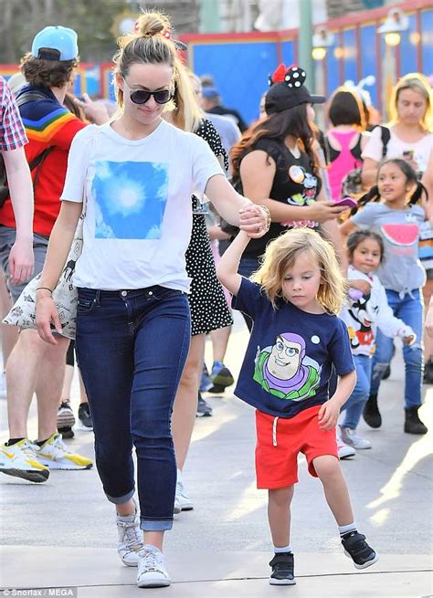 Olivia Wilde and Jason Sudeikis treat their son Otis to Disneyland to 