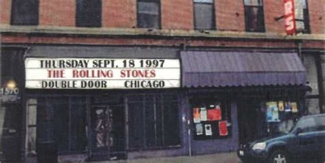 Double Door Chicago 1997 Rolling Stones On Video 1962 Present