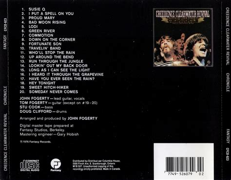 Creedence Clearwater Revival Chronicle The 20 Greatest Hits 1976