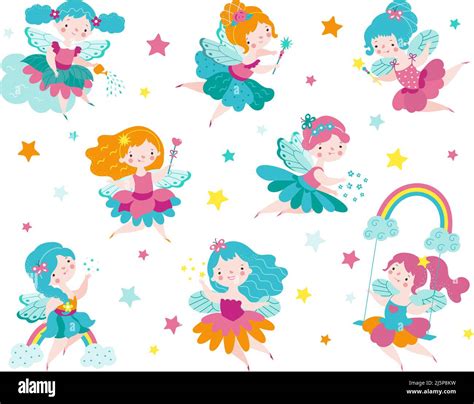 Fairies Stock Vector Images Alamy