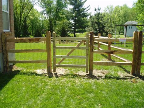 I'll admit i'd never installed a fence before. Pin by Cheryl Ashley on Barns | Split rail fence, Rail ...