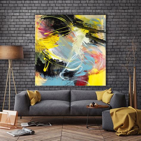 Giant Wall Art Massive Abstract Prints Touch Of Modern