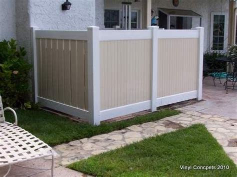 Maybe you would like to learn more about one of these? AC cover | Outdoor trash cans, Vinyl fence, Air ...