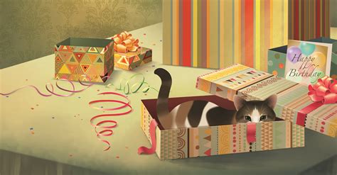 Spread warmth & well wishes with zazzle's funny birthday cards & greeting cards! Happy Birthday! Feline Frolics e-card by Jacquie Lawson