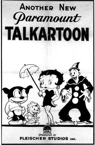 Movie Posters 1920s30s Cartoons 30s Cartoons Betty Boop Movie