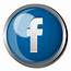 Facebook Round Metal Button  Transparent PNG & SVG Vector