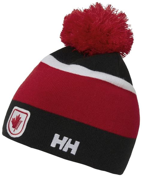 Helly Hansen Ski Team Beanie Canada Red Hat 202021 Ski Clothing