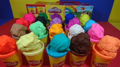 unboxing play doh 20 color pack abriendo pack play doh de 20 colores 4 youtube