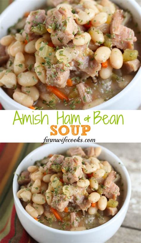 See more ideas about navy bean soup, bean soup, navy bean. This Amish Bean Soup is an old fashioned soup recipe that ...