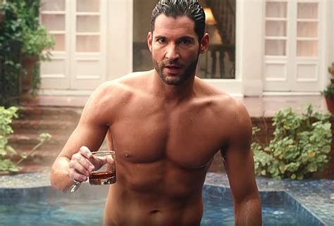 Ellis was born in cardiff. Lucifer's Tom Ellis Shirtless And Greased Up For A ...