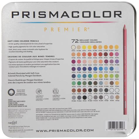 Prismacolor Premier Colored Pencils 72 Piece Set Hobby Lobby 734533