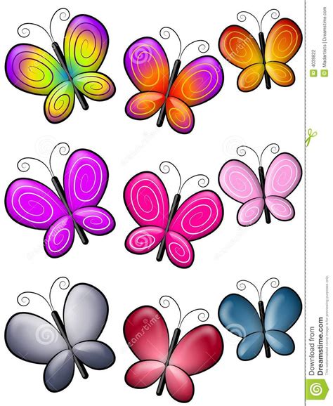 Pink And Purple Butterfly Clipart Free Download On Clipartmag