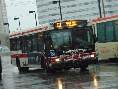 Ttc New Flyer D Lf On Route East Mall New Flyer Route Flyer