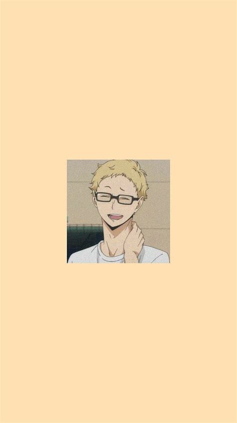 Yellow Anime Haikyuu Anime Tsukki Hd Phone Wallpaper Pxfuel