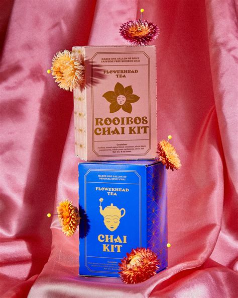 The Rooibos Chai Kit By Flowerhead Tea Candid Home