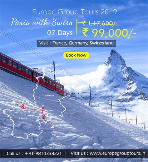 Paris Switzerland Group Tour Package 2019 Tour Packages Group Tours