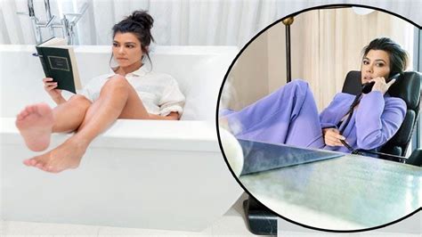 kourtney kardashian reads emma fully clothed bathtub plug poosh diffuser kourtney kardashian