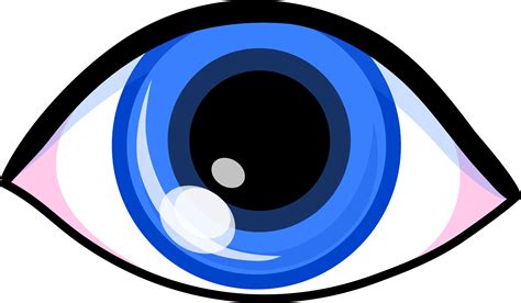 Blue Eye Logo Design Free Clip Art