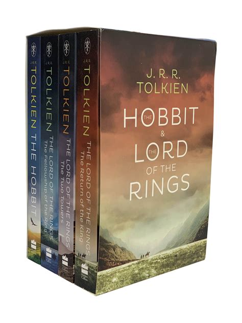 The Lord Of The Rings And The Hobbit 4 Book Collection Box Set — Books4us