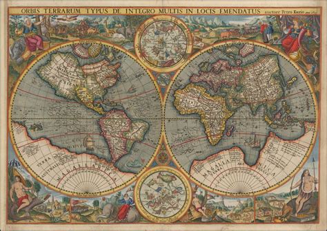 Large Printable World Maps Old