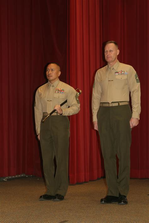 Edcommcu Hands Reins Over To New Sergeant Major Marine Corps Base