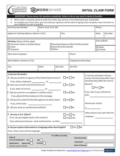 Fill Free fillable forms for the state of Oregon