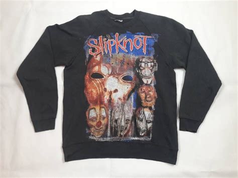 Vintage 2000 Slipknot Sweater Thrash Nu Metal Rage Against The Etsy