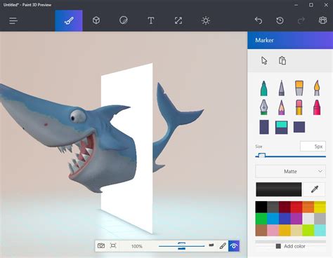 Microsoft Microsoft Paint 3d Üzerindeki Çalışmalarına Devam Ediyor