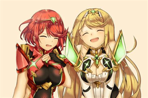 Pyra And Mythra Xenoblade Chronicles 2 By Driftingtiger