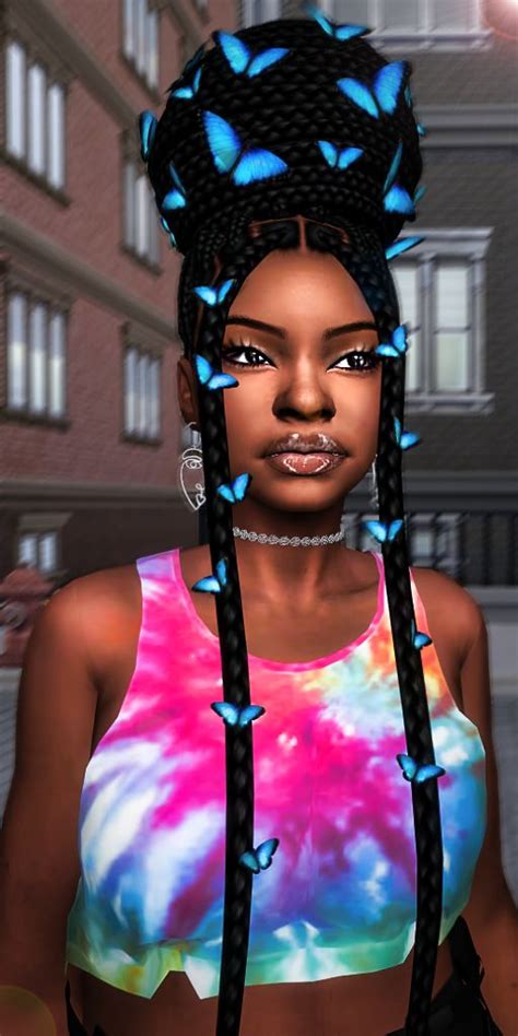 Ebonixsims Hair Sims 4 Urban Cc Drawings Of Black