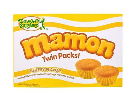Lemon Square Mamon Cheesy Flavor Sponge Cake Afod Ltd