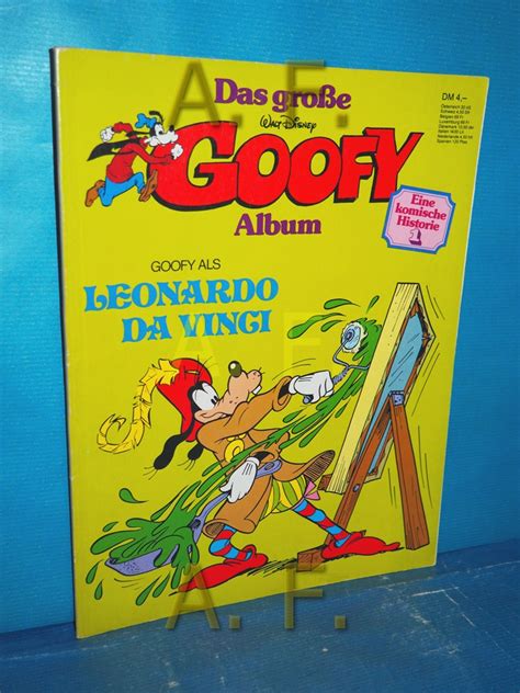 Das Grosse Goofy Album Band 1 Goofy Als Leonardo Da Vinci Von Disney