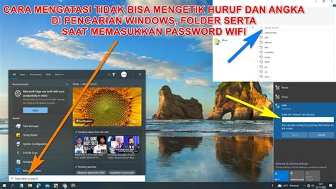 Cara Mengatasi Tidak Bisa Mengetik Di Pencarian Windows YouTube