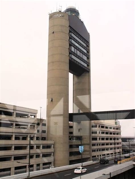 Boston Logan International Airport Atc Tower Completed In 1973 This 7