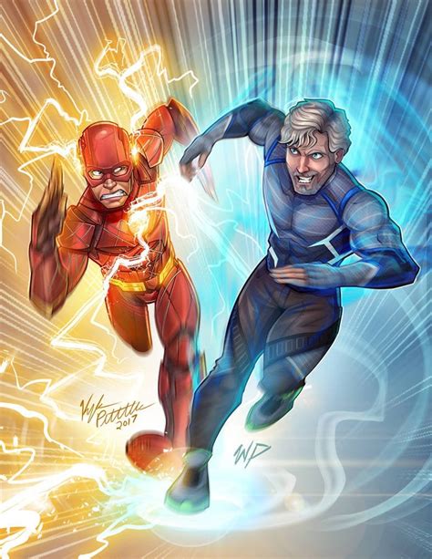 The Flash Vs Quicksilver Marvelstudios