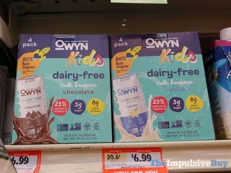 Owyn Kids Dairy Free Milk Beverages Chocolate And Vanilla