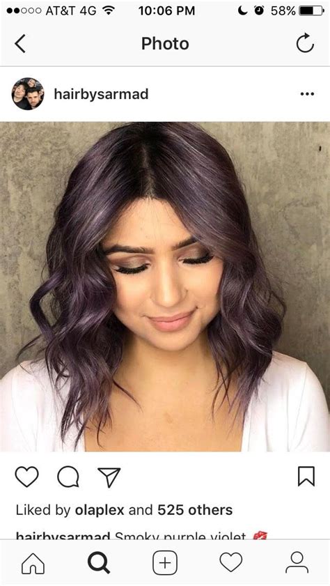 Pin By Mabel Medrano On Purple Hair Purple Hair Long Hair Styles Hair Styles