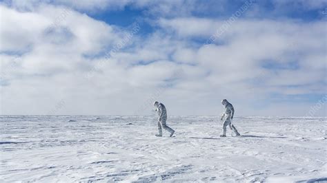Scientific Researchers In Antarctica Stock Image C0403545